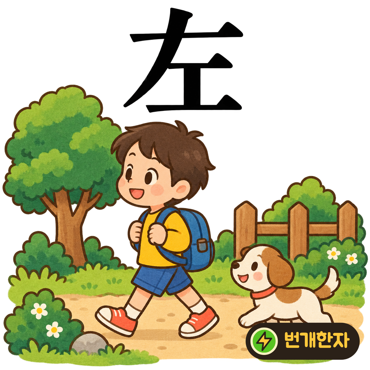 左: 윗부분 아래 왼쪽으로 工이 놓여 있어요. 왼손으로 공구를 챙기는 장면으로 기억해요. (기억 그림)